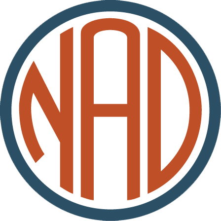 National Association of the Deaf logo.