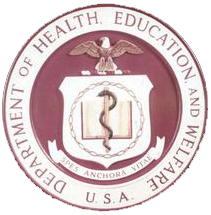 Department of Health, Education and Welfare logo.