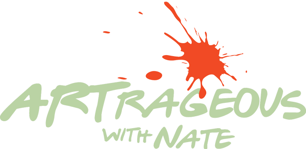 Artrageous With Nate Logo