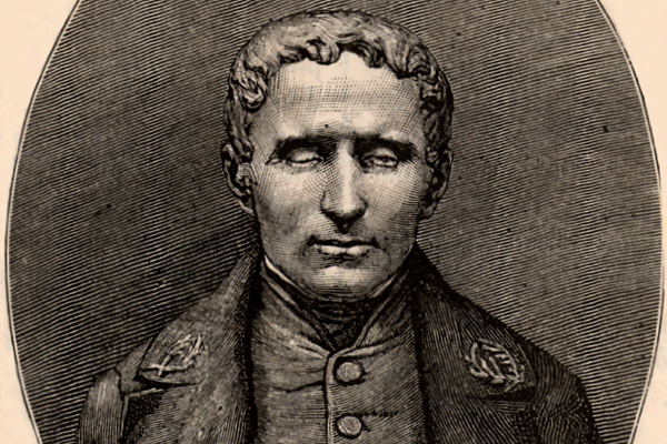 Image from: Louis Braille: Humanitarian, Teacher, Inventor, and Friend