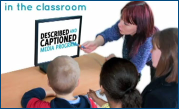 Image from: Five Key Reasons to Use the Described and Captioned Media Program
