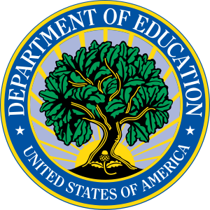 U.S. Department of Education logo.