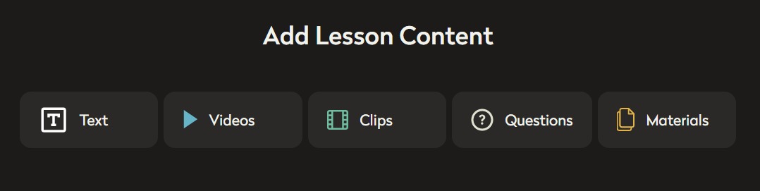 add lesson content