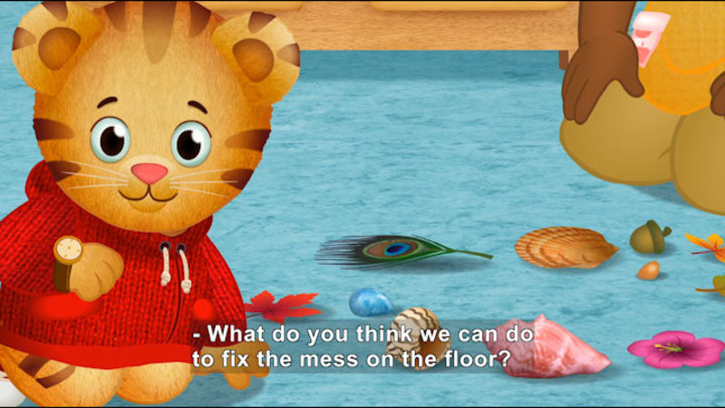 Still image from Daniel Tiger's Neighborhood: Daniel Makes a Mistake / Baking Mistakes
