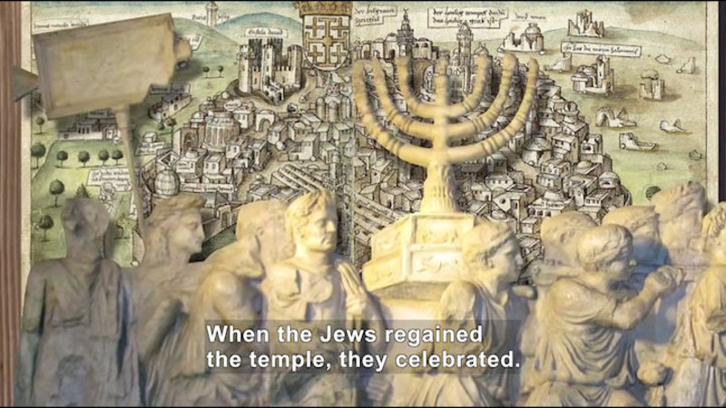 Still image from All About the Holidays: Hanukkah