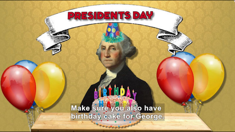 Still image from All About the Holidays: Presidents' Day