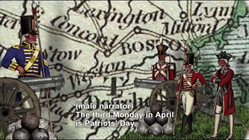 Still image from All About the Holidays: Patriots' Day