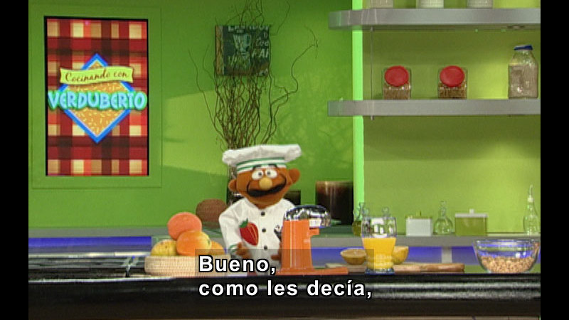 Still image from Plaza Sésamo: News Show (Spanish)