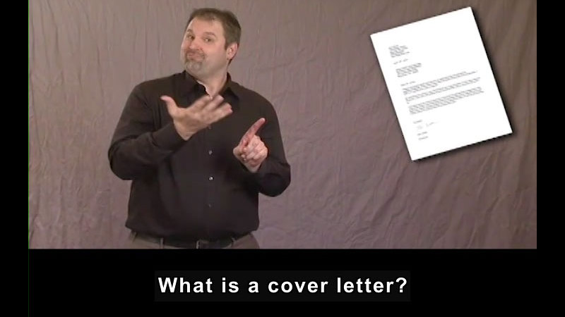 Still image from Cover Letters