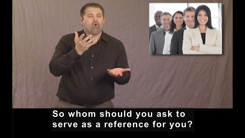 Still image from References