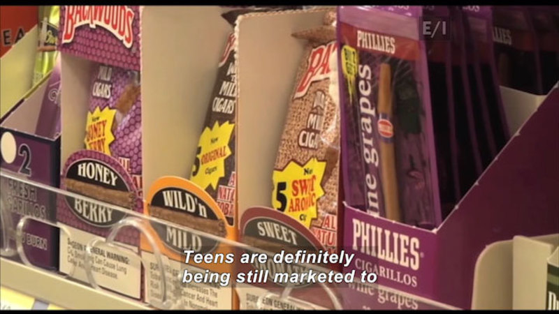 Still image from Teen Kids News: Special on Tobacco (Tobacco Advertising to Teens)