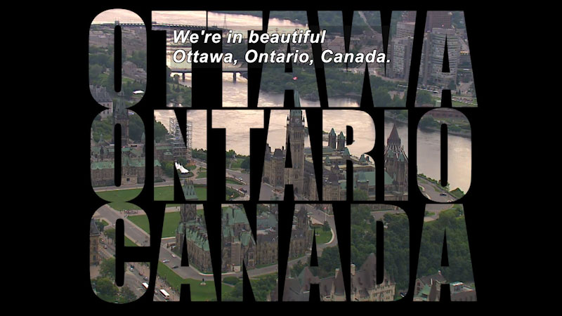 Still image from Travel Thru History: Ottawa, Ontario, Canada