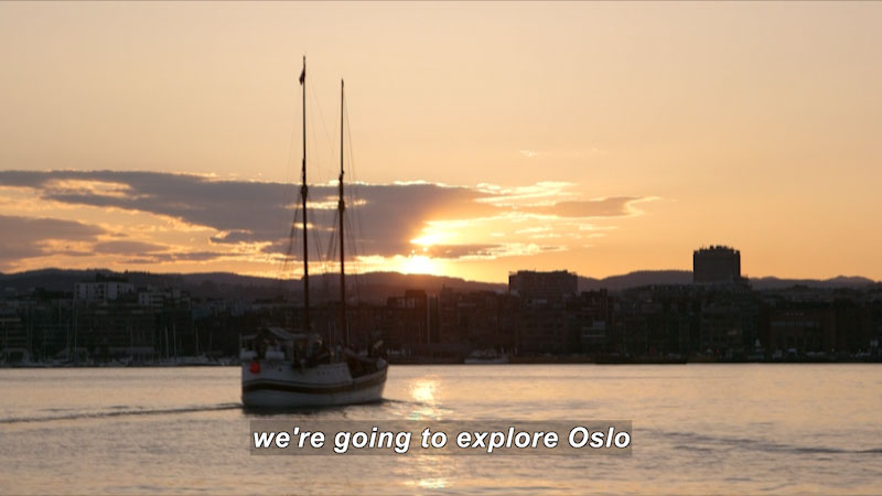 Still image from Travel Thru History: Oslo, Norway