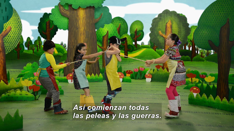 Still image from Eco S.O.S.--War (Spanish)