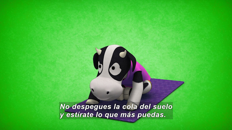 Still image from Ooommm Mmmooo Yoga For Children: Harmonious Flora--Awaken Your Senses (Spanish)
