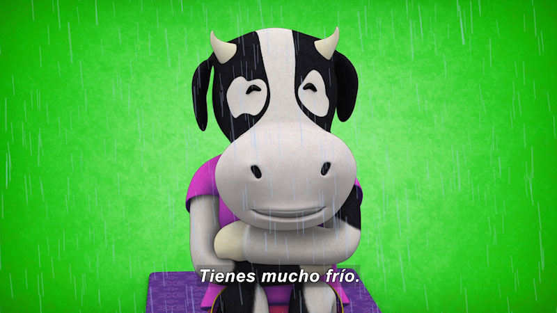 Still image from Ooommm Mmmooo Yoga For Children: Harmonious Flora--Keeps Warm (Spanish)