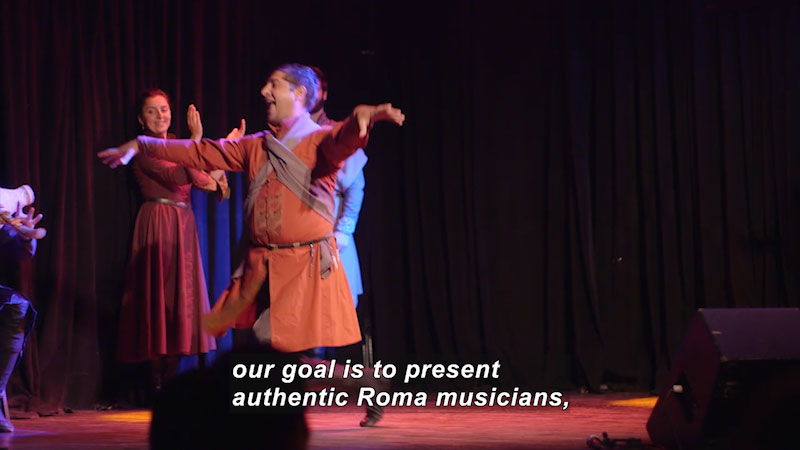 Still image from Bare Feet With Mickela Mallozzi: The Balkans in the Boroughs