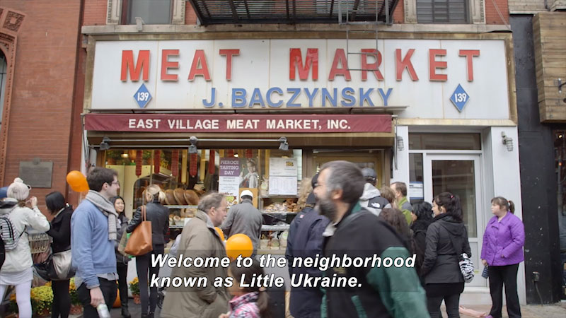Still image from Bare Feet With Mickela Mallozzi: Little Ukraine