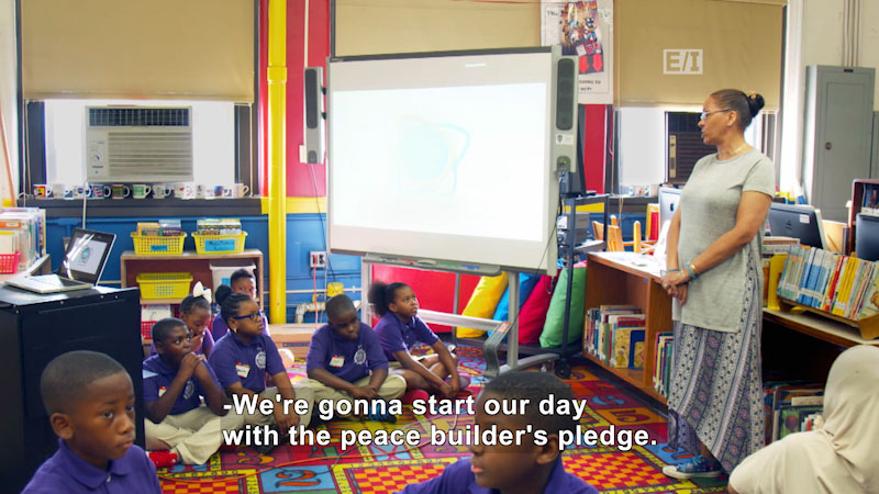 Still image from Give: Give an Opportunity for Kids to Help Kids