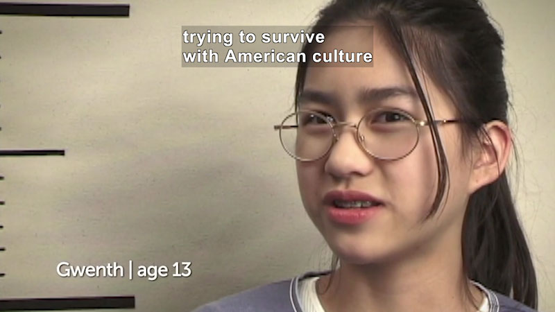 Still image from Millennials: Growing Up In the 21st Century: Gwenth's Story