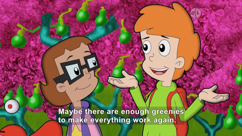 Still image from Cyberchase: A Renewable Hope