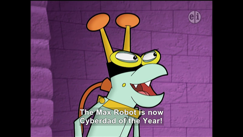 Still image from Cyberchase: Father's Day