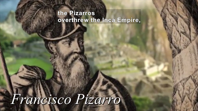 Still image from World Explorers: Francisco & Gonzalo Pizarro