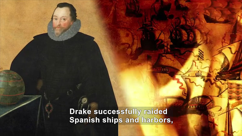 Still image from World Explorers: Francis Drake