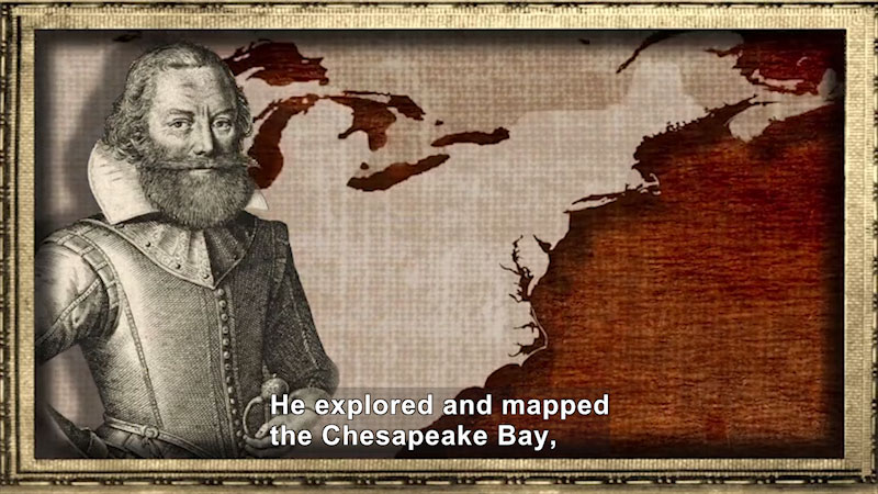 Still image from World Explorers: John Smith