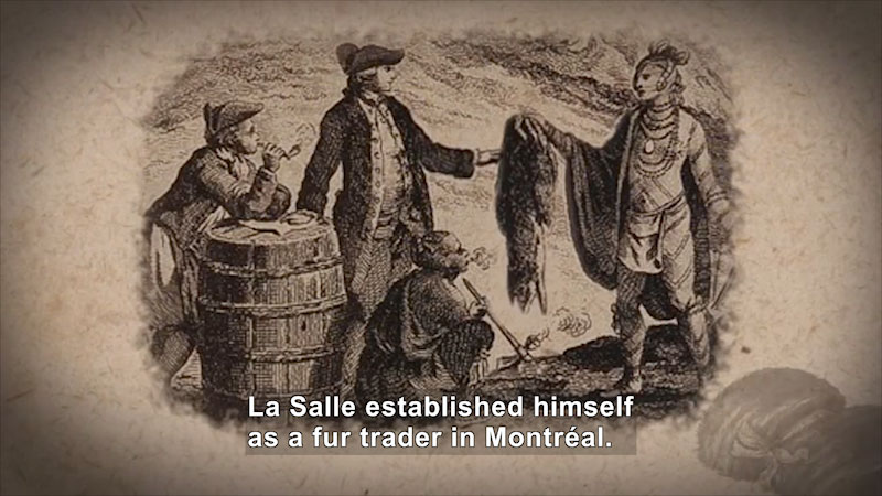 Still image from World Explorers: Robert de La Salle