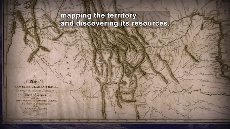 Still image from World Explorers: Lewis & Clark