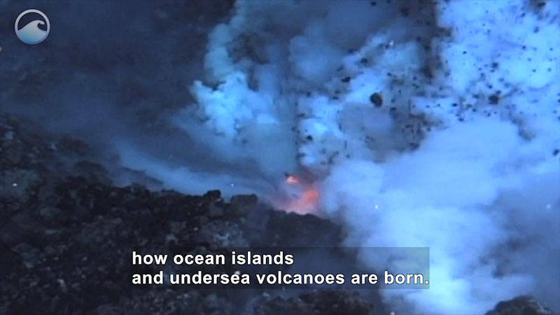 Still image from Deep-Ocean Volcanoes