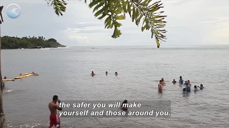 Still image from Danger Zone: Ocean Safe With Bruckner Chase