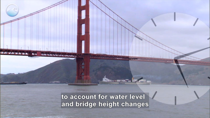 Still image from Ship Under a Bridge