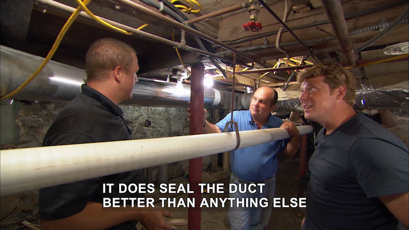 Still image from This Old House: Trade School--Step Into a Well-Sealed House