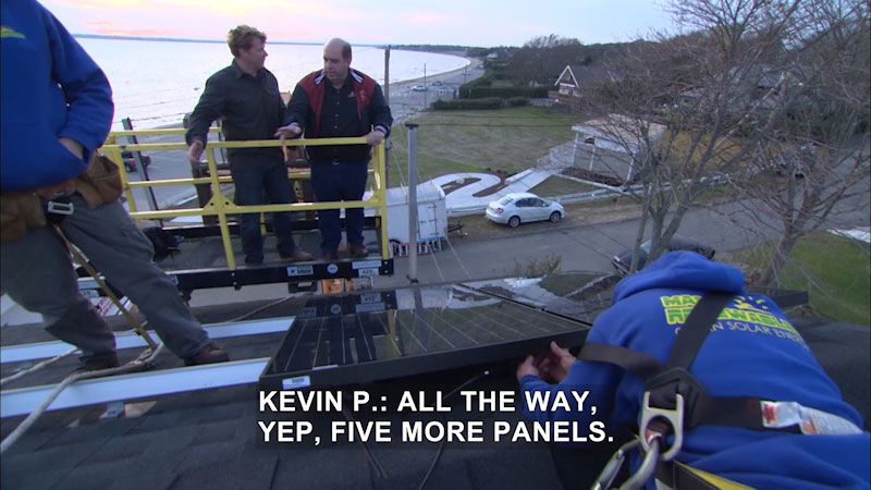 Still image from This Old House: Trade School--Solar Powered