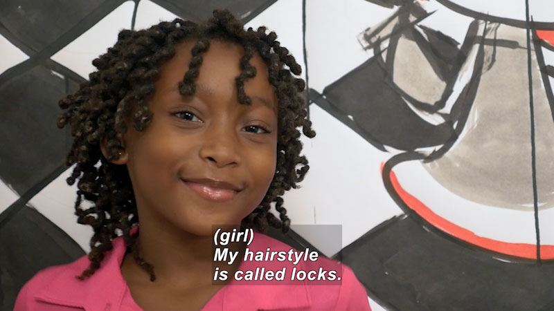 Still image from We Love Our Hair Song