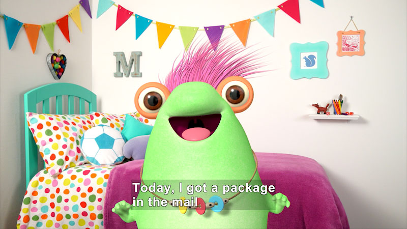 Still image from Marvie's Sister Sent a Package!