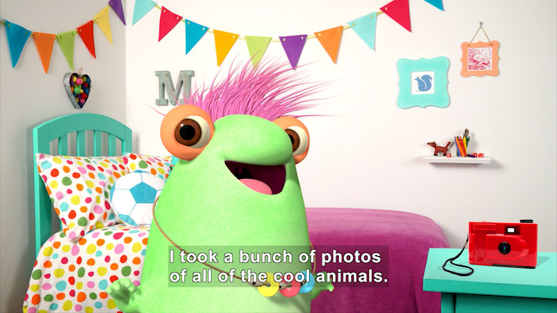Still image from Marvie's Trip to the Zoo