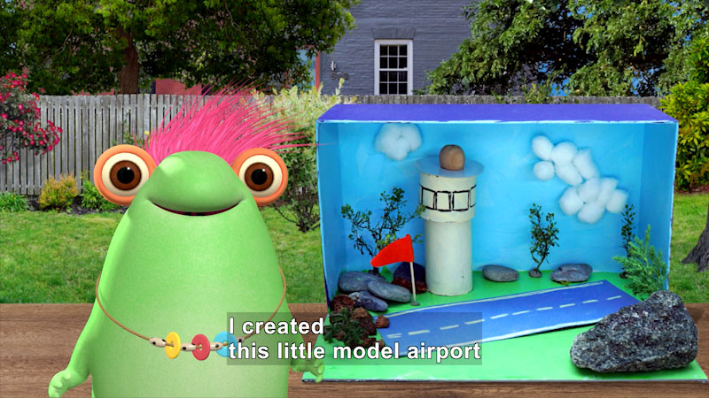 Still image from Marvie Makes a Diorama