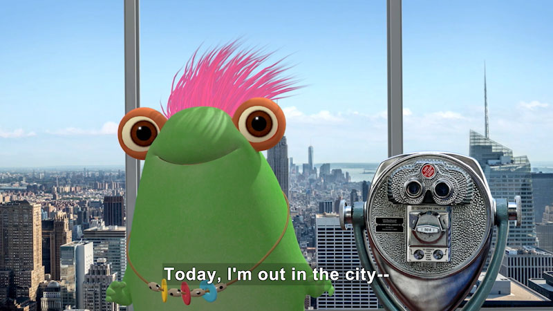 Still image from Marvie's Trip to New York