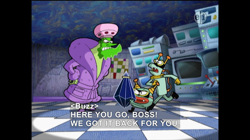 Still image from Cyberchase: A Day at the Spa