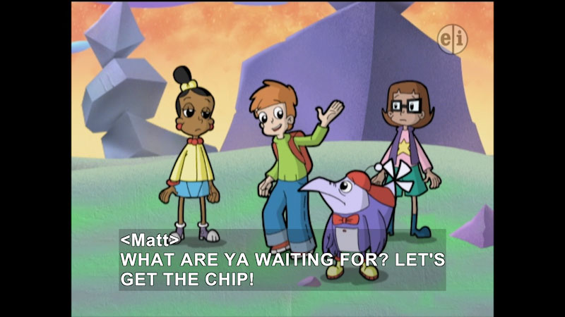Still image from Cyberchase: Eureeka