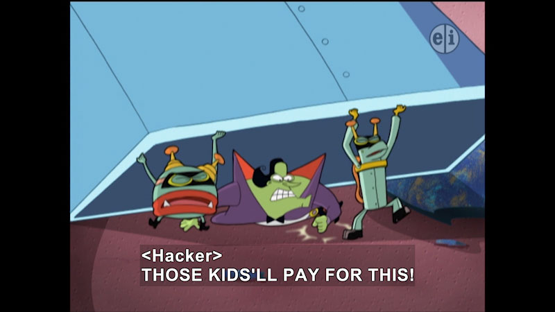 Still image from Cyberchase: Fortress of Attitude