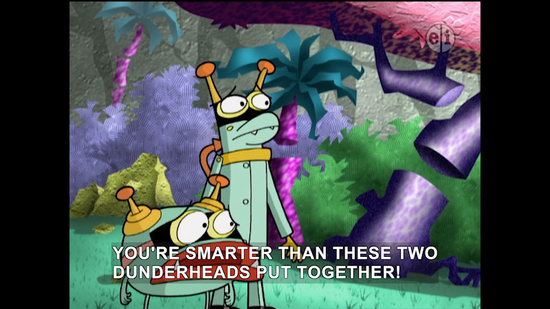 Still image from Cyberchase: All the Right Angles
