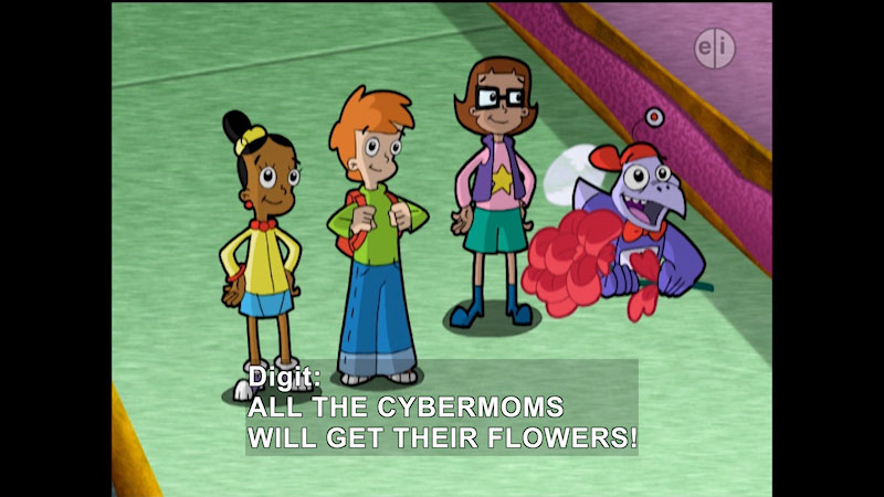 Still image from Cyberchase: Mother's Day