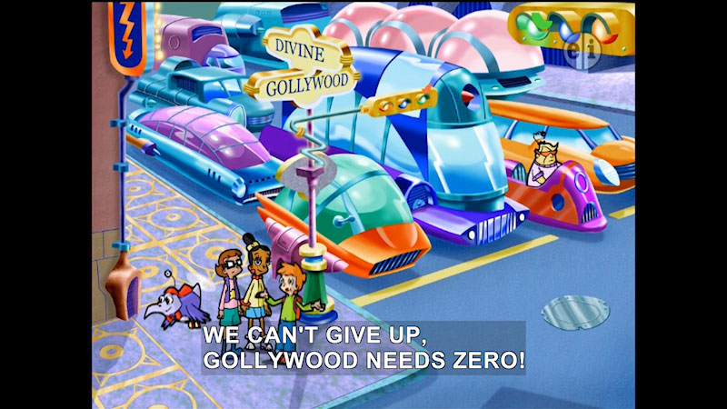 Still image from Cyberchase: A World Without Zero