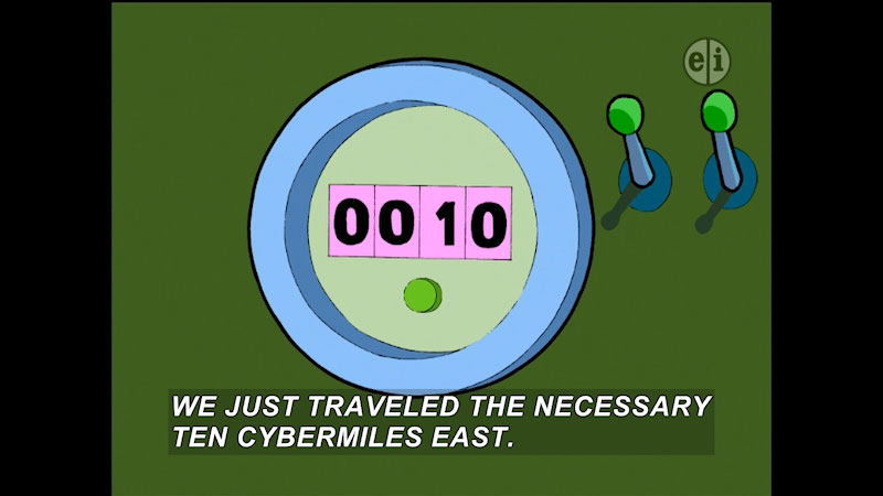 Still image from Cyberchase: The Creech Who Would Be Crowned