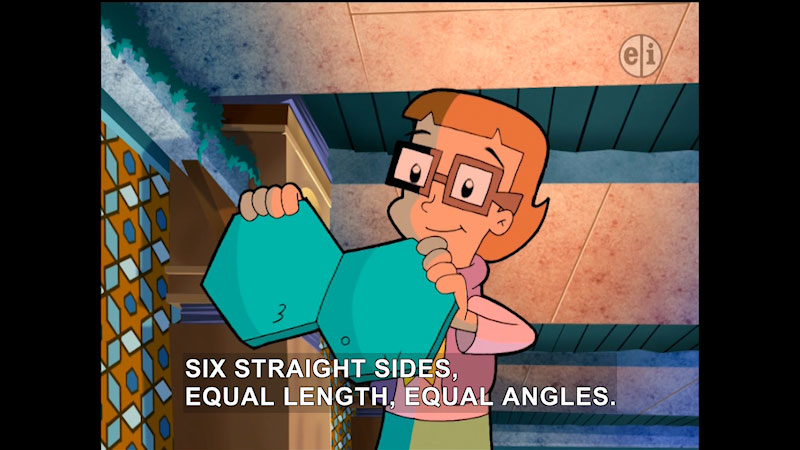 Still image from Cyberchase: A Perfect Fit