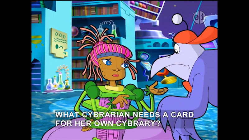 Still image from Cyberchase: Be Reasonable